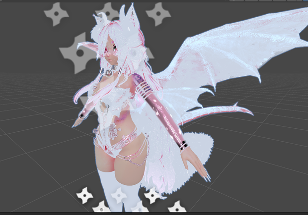 vrchat Winter Dragon