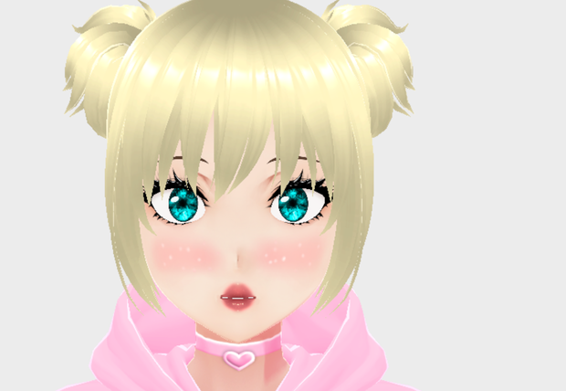 vroid green eyes