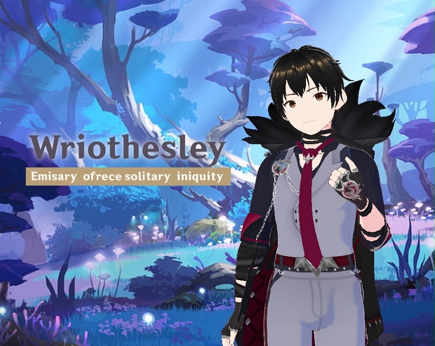 Wriothesley cosplay - lichiShop - BOOTH
