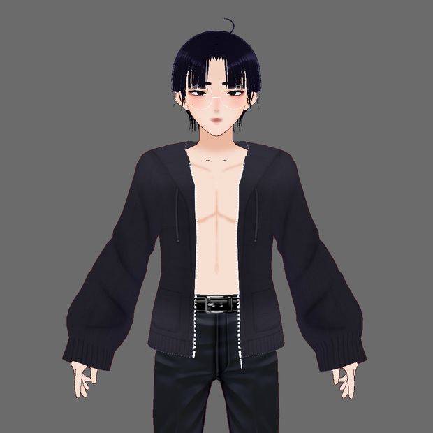 [VROID] Black Sweater