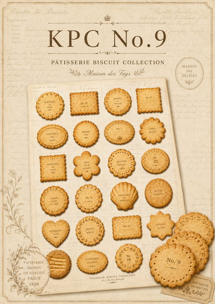 KPC No.9     PÂTISSERIE BISCUIT COLLECTION