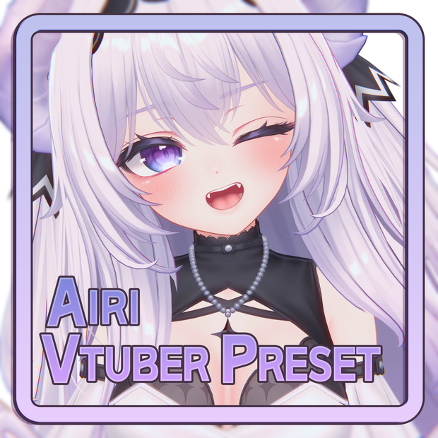 Airi Vtuber Preset ( Facial / EyeJiggle / Collider )