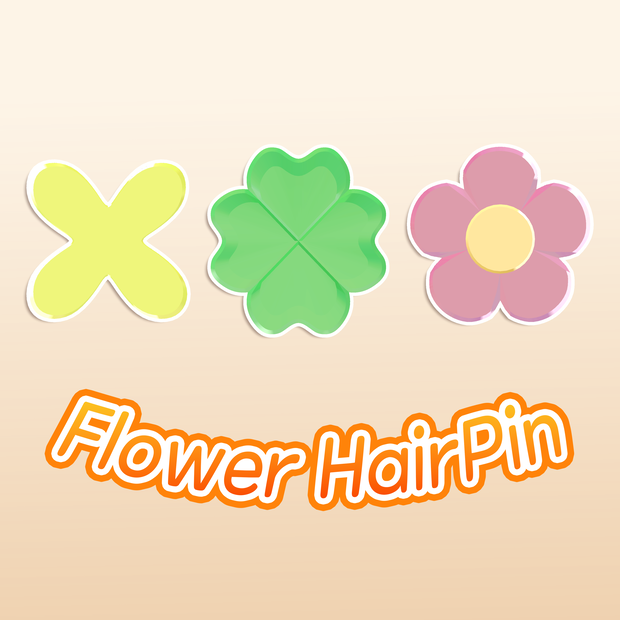 Flower Hair Pin Set