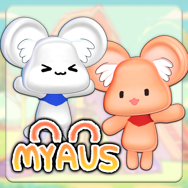 Cute Mouse Character - 「MYAUS」