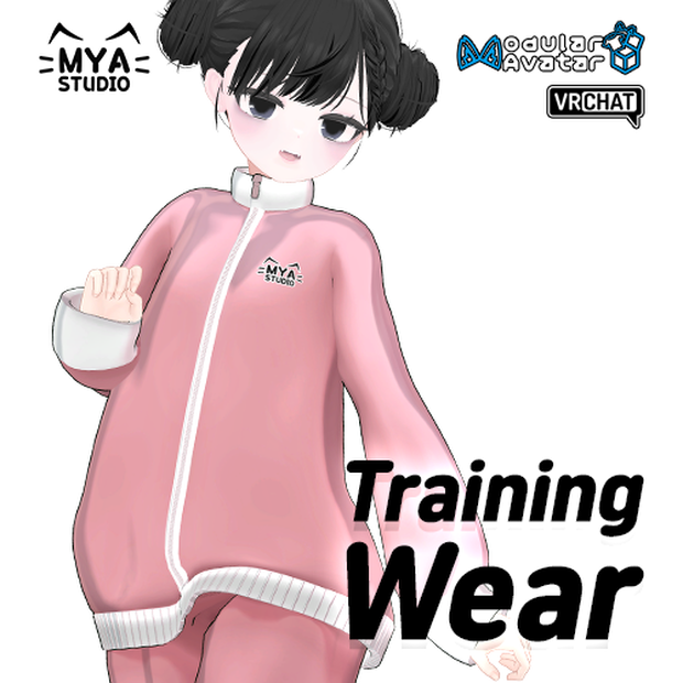 【4アバター対応】 Training Wear | 생활복