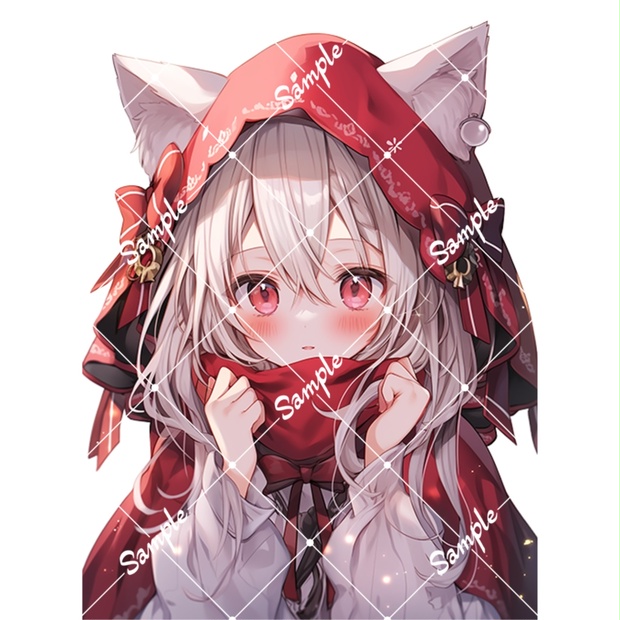 SNSキャラ】赤ずきん 透過済み - かえで - BOOTH