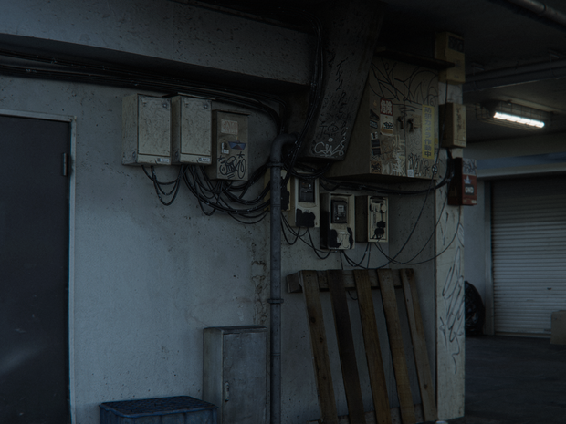 【Blendファイル】NAZODENKAPACK - Japanese Urban Utility Assets