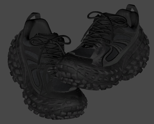 CRISTOBAL Defender スニーカー Black