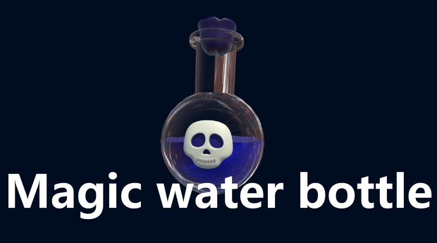 [Unity Shader] 魔法の水ボトル(MagicWaterBottleShader）