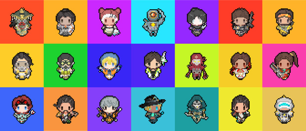 【Apex Legends】ドット絵レジェンド素材