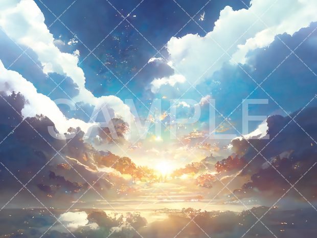 【背景素材】空3種［001］