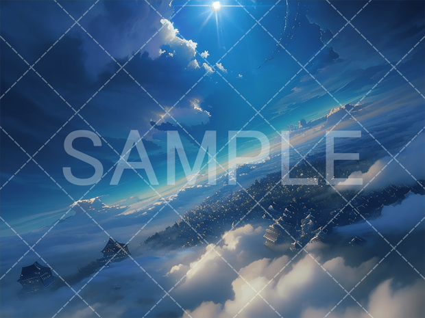 【背景素材】空3種［005］