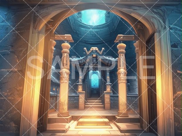 異星の神殿玉座 異星の神殿玉座