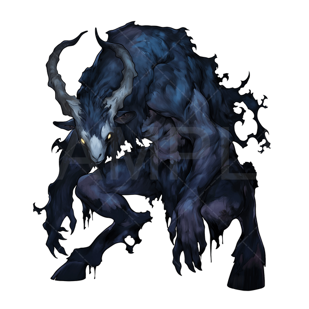 【画像素材】クトゥルフ神話（神話生物：シュブ＝ニグラスの従者）［080］