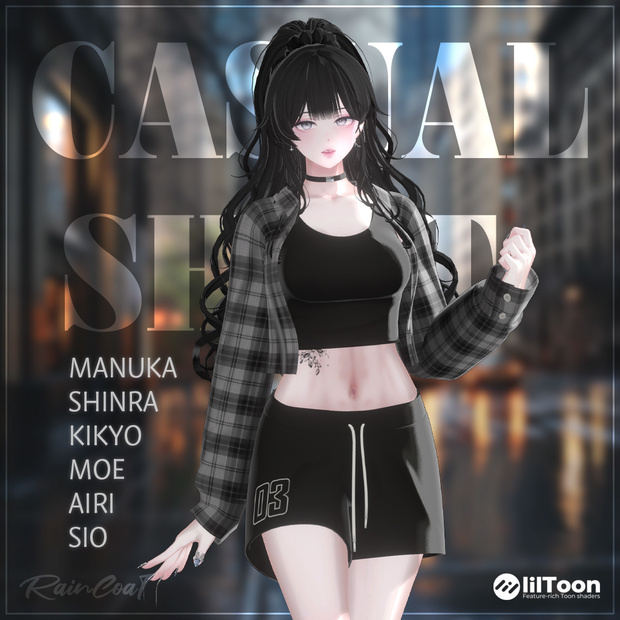 [6 アバター対応] Casual Shirt