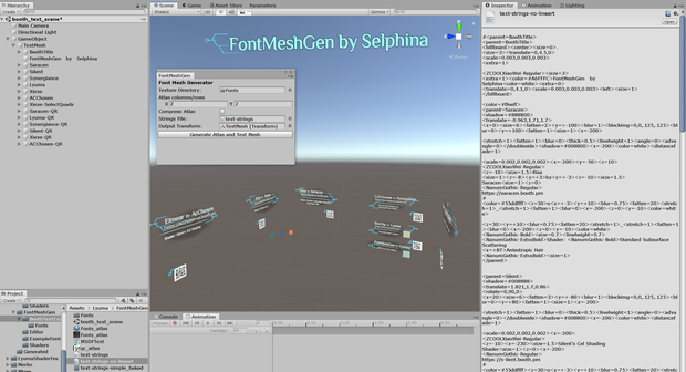 FontMeshGen - MSDF Text Atlaser