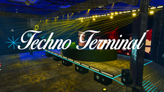 Techno Terminal VRCHAT Audio Link - Club World (PC)