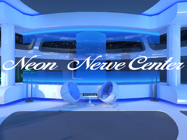 Neon Nerve Center VRCHAT World (PC)