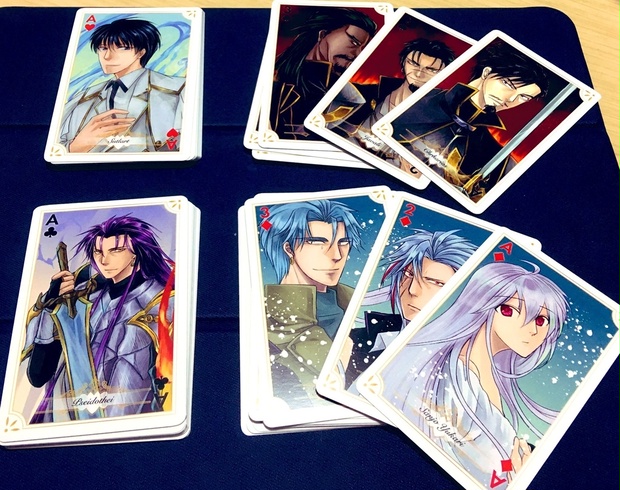 オリジナルキャラクタートランプ - BLUE SATELLITE - BOOTH