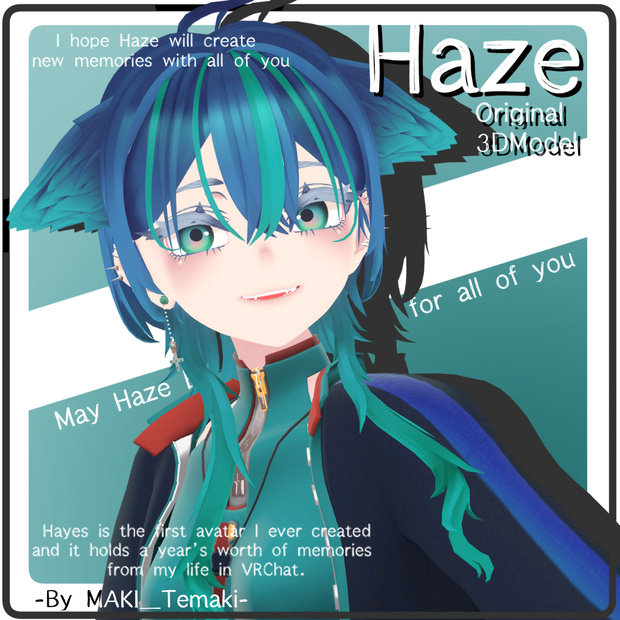 【オリジナル3Dモデル】Haze/ヘイズ