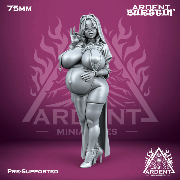 Sister Gabrielle, 75mm, Ardent Burstin' #001