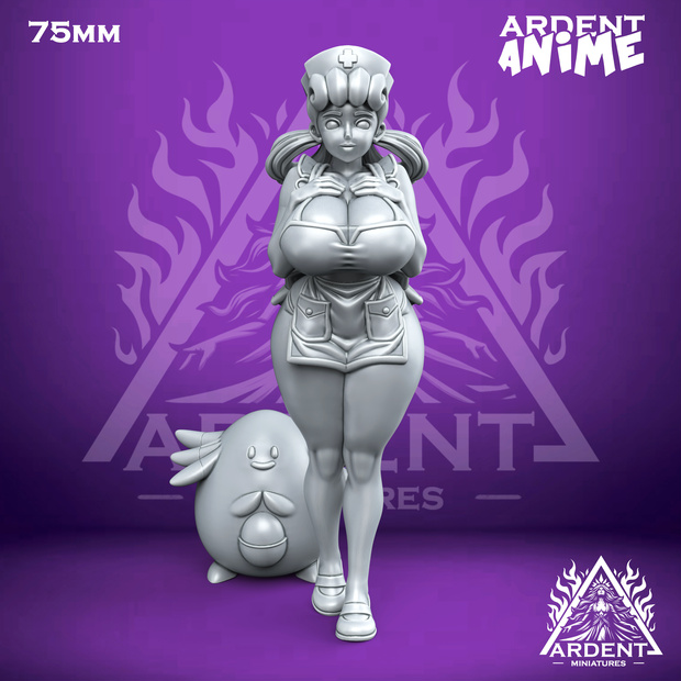 Nurse Joy, 75mm, Ardent Anime #006