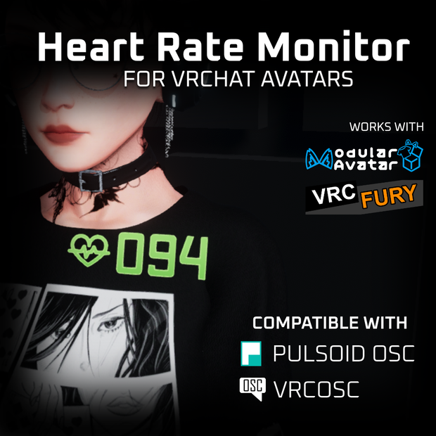 Heartrate Display for VRChat