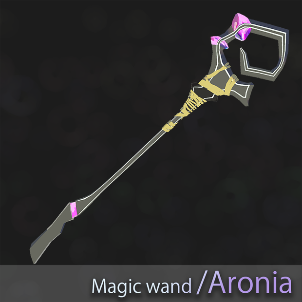 [VRC / Item] Magic Wand / Aronia 魔法の杖