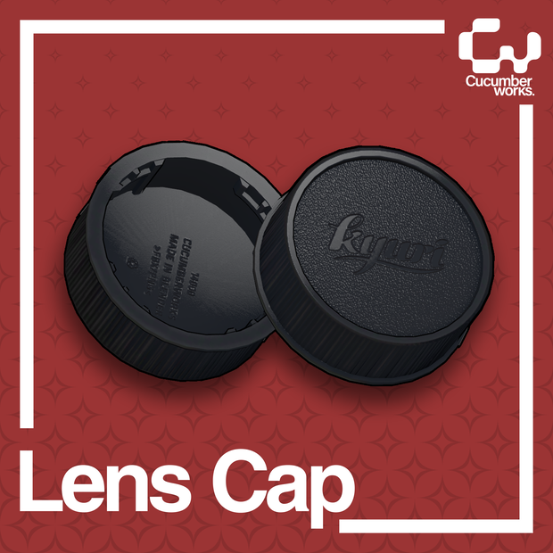 【無料 FREE】レンズキャップ Lens Cap