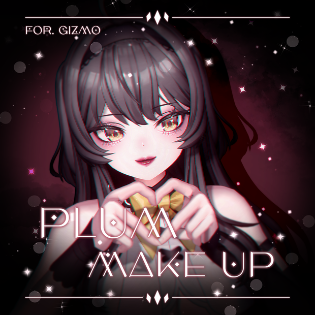 【 ギズモ / Gizmo 専用 】 Plum Make-up Texture [PSD]