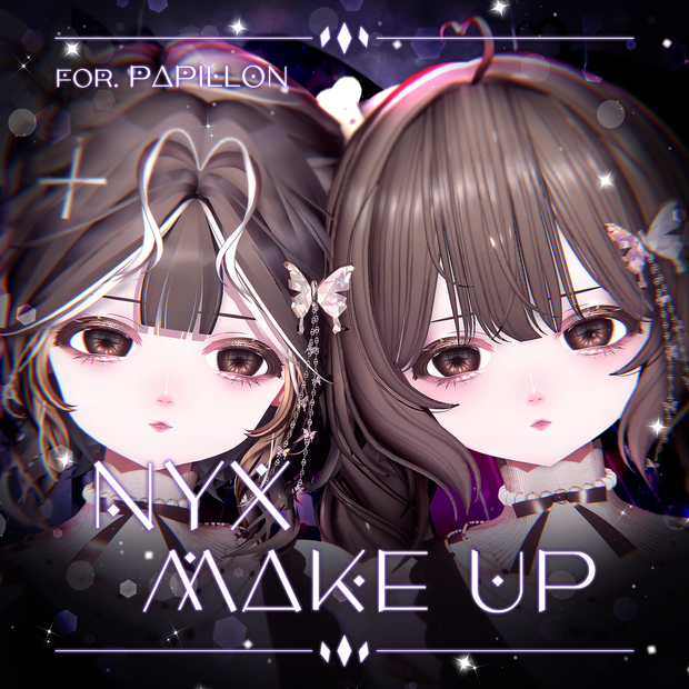 【 パピヨン / Papillon 専用 】 Nyx Make-up Texture [PSD]