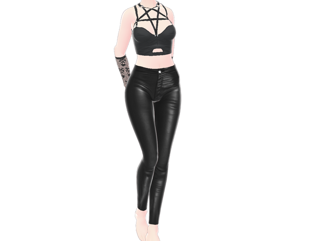 Leather pants 02