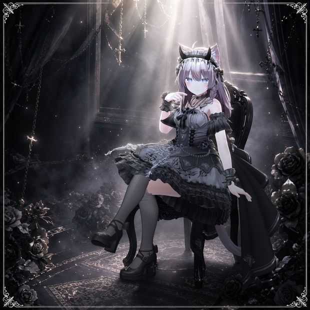 [21アバター対応] 02 Gothic Aria
