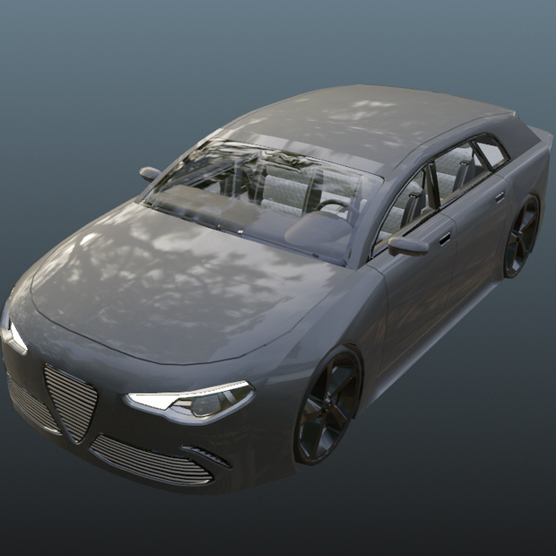 ３ｄモデル　車　blender