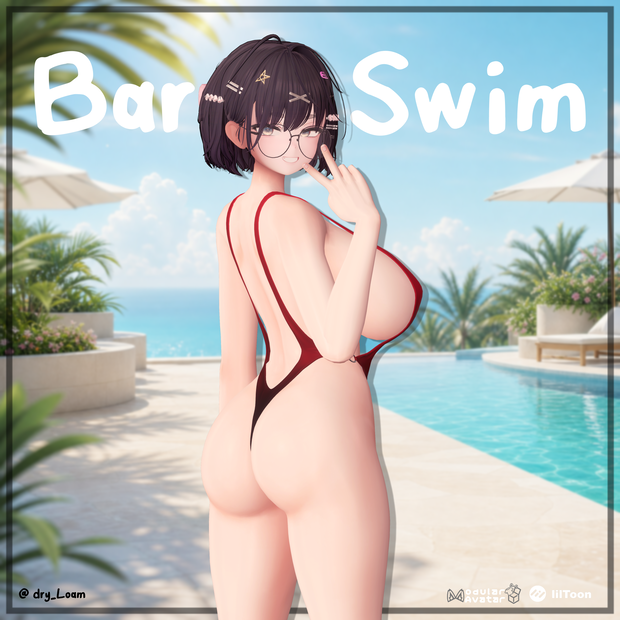 【3アバター対応】Barely Swim