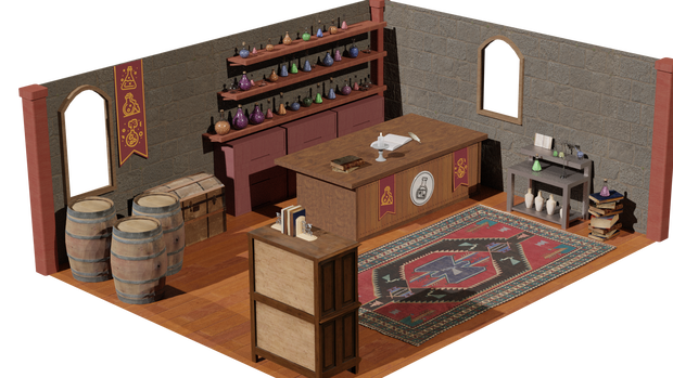 [Unity対応]  お店 （ポーション）