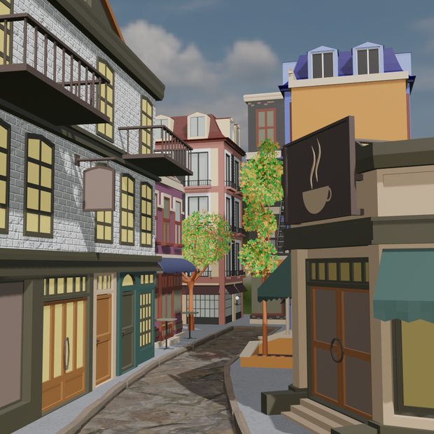 [Unity対応] 町