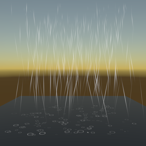雨　unity