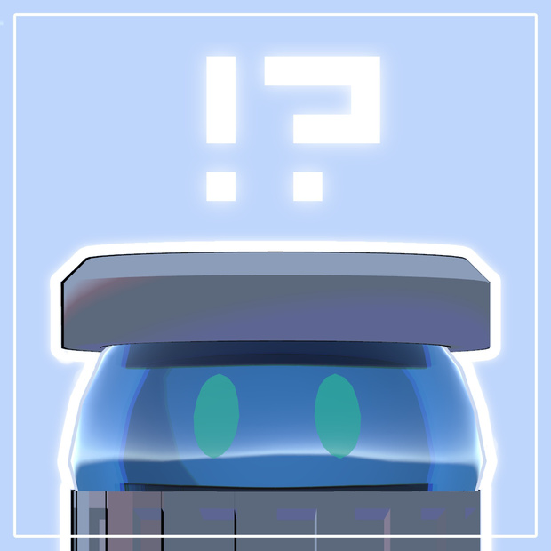 [Free] ごみ箱すらいむ VRChat用Avatar