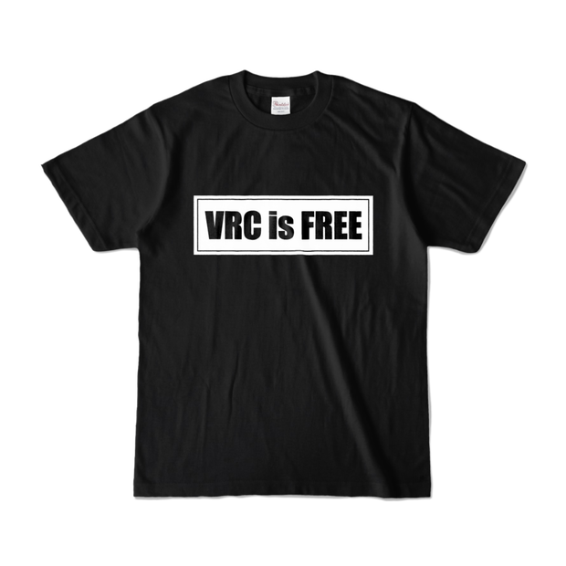 VRC is FREE Tシャツ(黒)