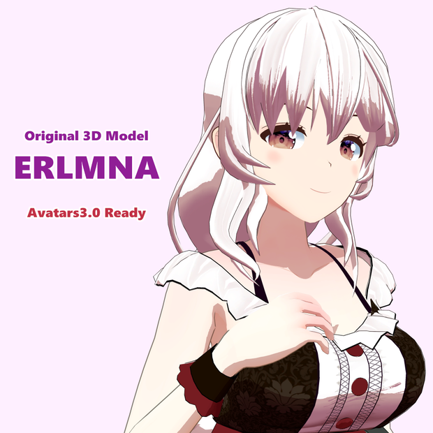 オリジナル3Dモデル / エルムナ / Erlmna