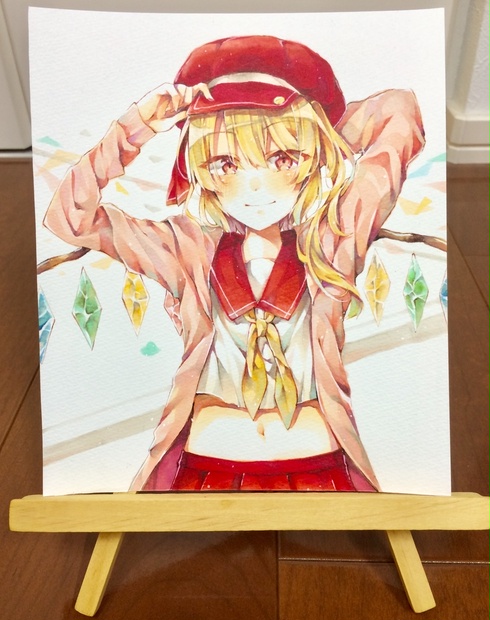 フランドール(衣装アレンジ) コピックイラスト原画 - 焼き芋 - BOOTH