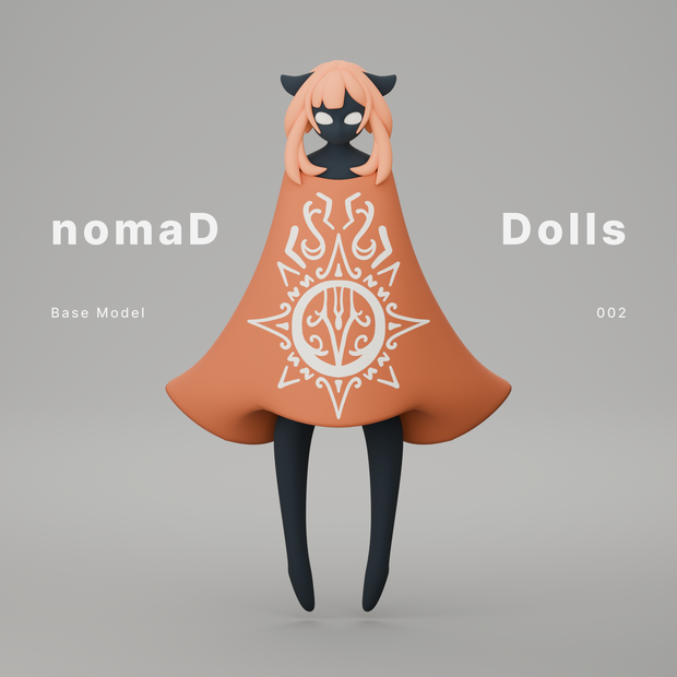 nomaD Dolls - 002 Base Model
