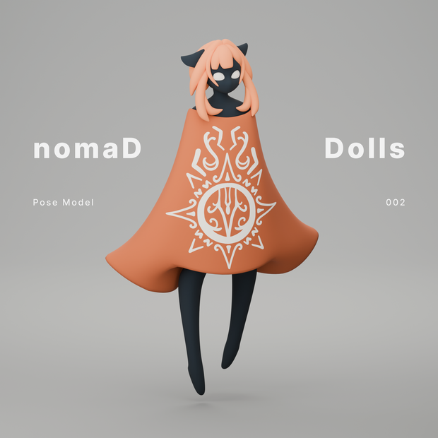 nomaD Dolls - 002 Pose Model