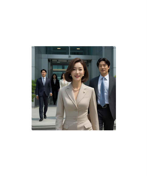 Elegant Office Moments – エレガントな職場風景集　23枚セット
