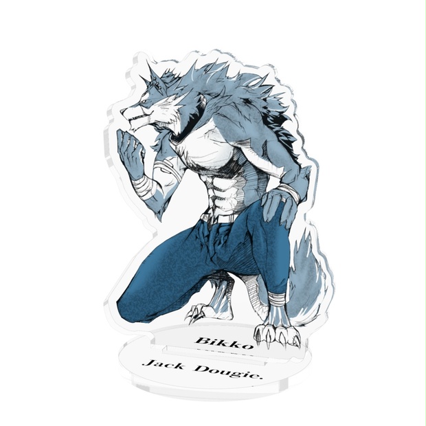 狼男フィギュア 70×70mm - Bikko Store - BOOTH