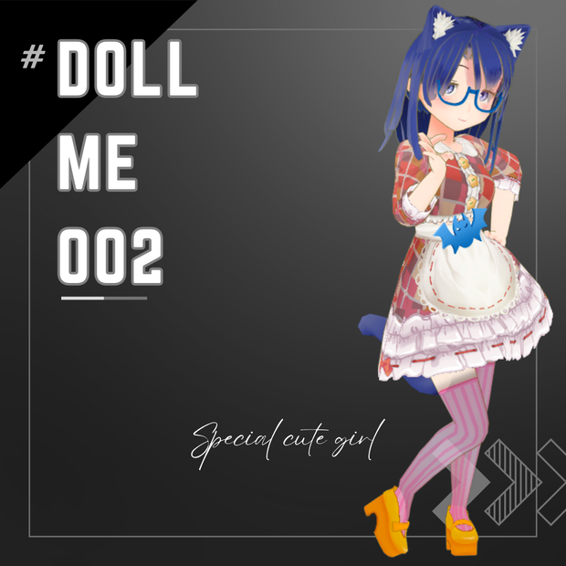 限定無料【3Dモデル】Doll me_002