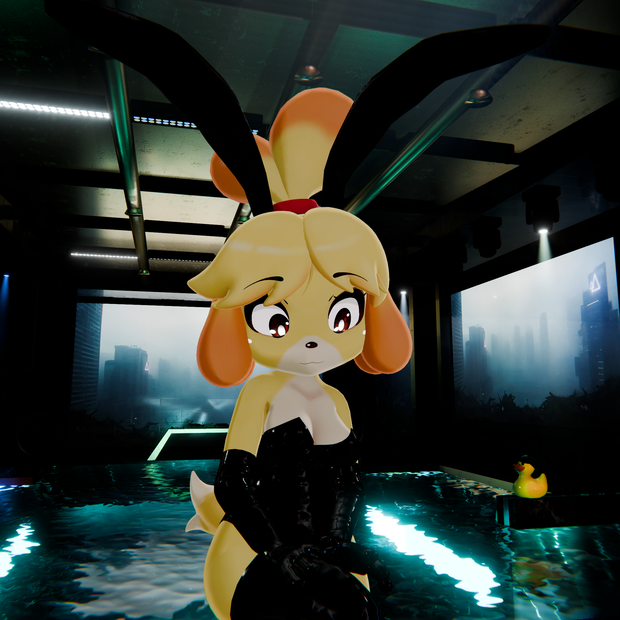 しずえオバニースーツ / Shizue Bunny Suit