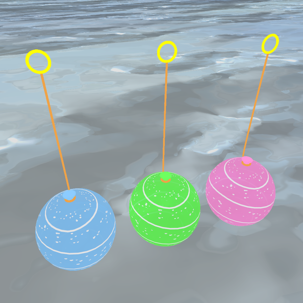 【無料/Free】水ヨーヨー - Water Balloons