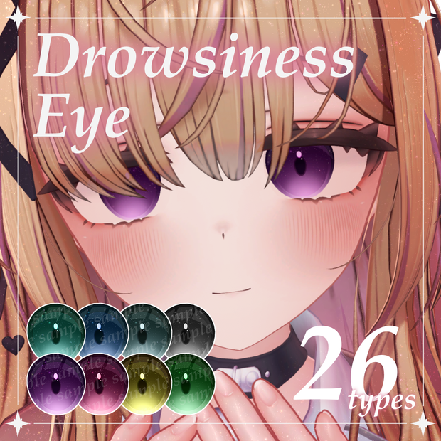 無料【ゆめか専用】⋆｡✩˚₊⋆Drowsiness Eye⋆₊˚₊✩｡⋆